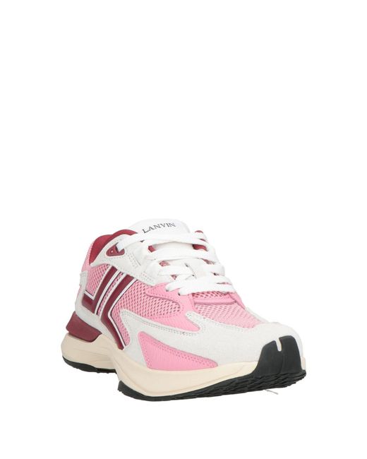 Lanvin Pink Sneakers