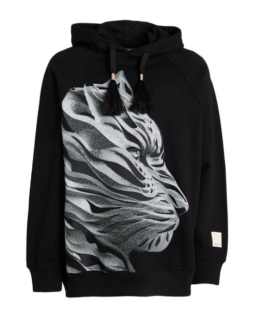Emporio Armani Black Sweatshirt Cotton for men