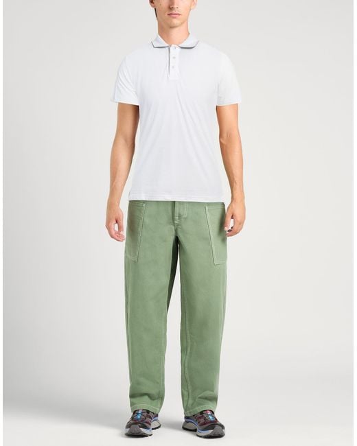 Rossopuro White Polo Shirt for men