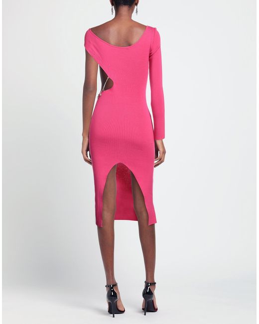 Akep Pink Midi-Kleid