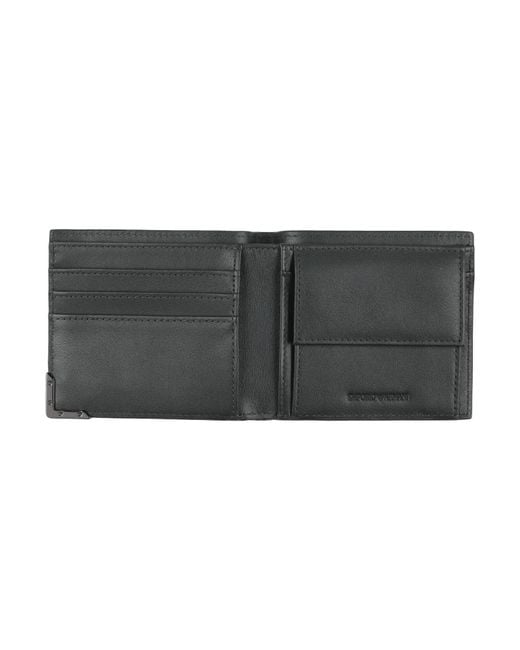 Emporio Armani Black Wallet for men