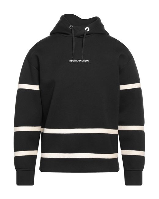 Emporio Armani Sweatshirt in Black für Herren