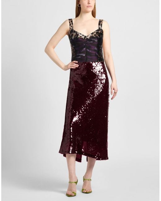 Dolce & Gabbana Black Top Polyester, Polyamide, Elastane, Metallic Polyester