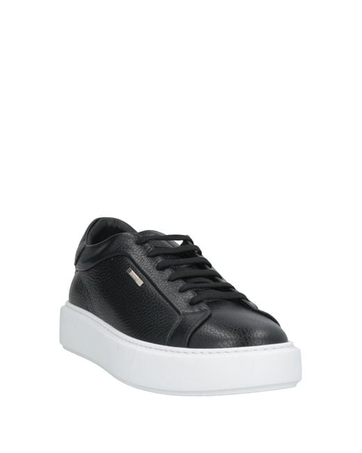 Antony Morato Black Sneakers Leather for men