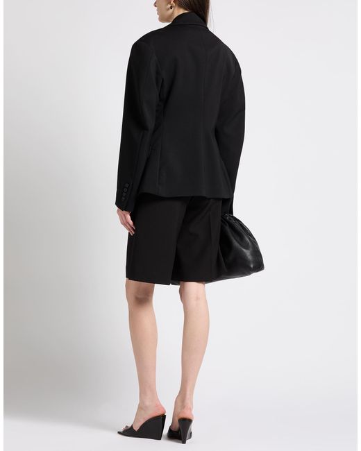 Off-White c/o Virgil Abloh Black Blazer Virgin Wool, Elastane