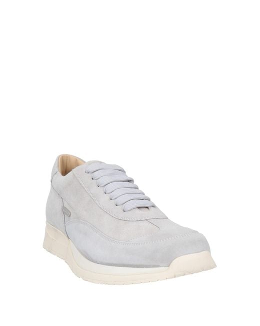 Cesare Paciotti White Story Sneakers Leather for men