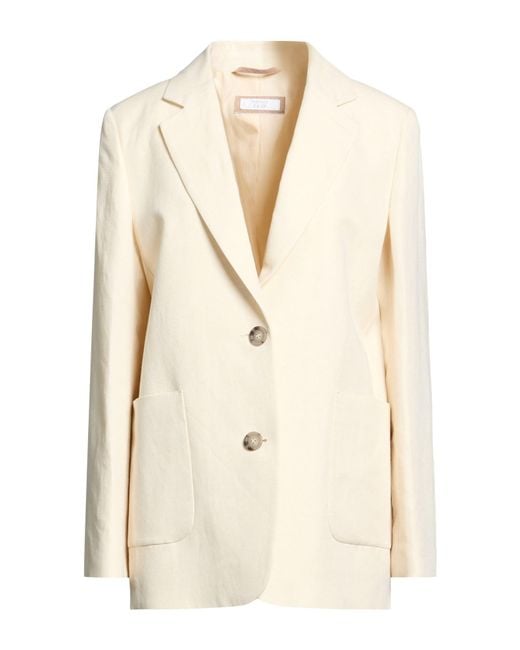 Peserico Natural Easy Blazer Linen, Viscose
