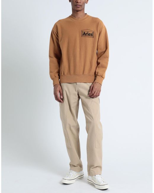 Aries Brown Sweatshirt for men