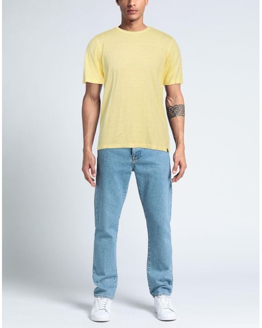 Gran Sasso Yellow T-shirt for men
