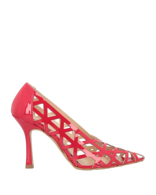 Divine Follie Pink Pumps Synthetic Fibers