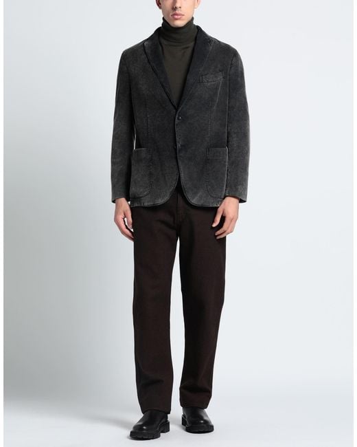 Boglioli Black Suit Jacket for men