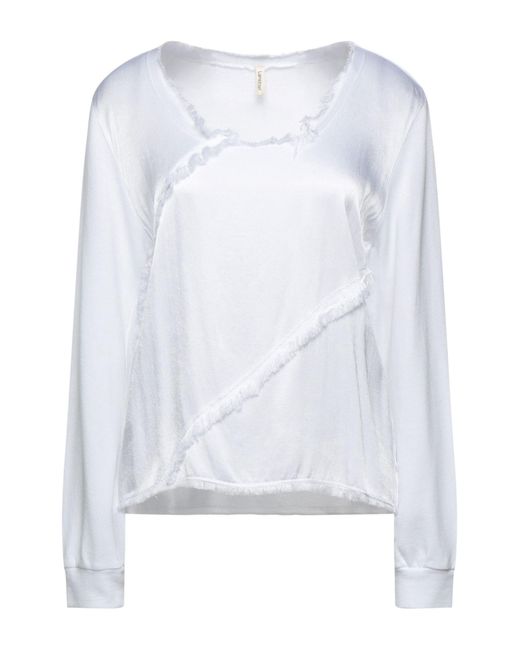 Lanston White Sweatshirt