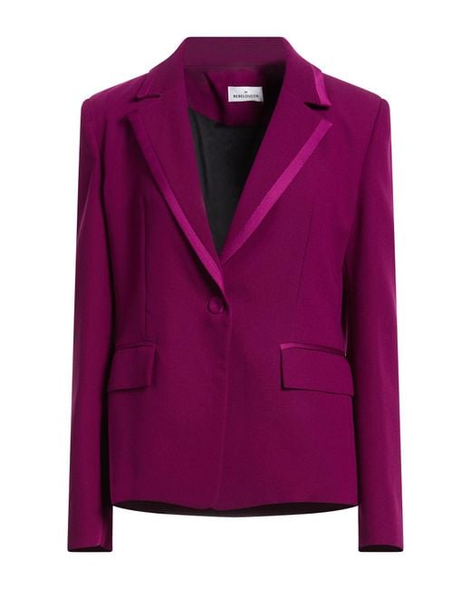 Rebel Queen Purple Mauve Blazer Polyester