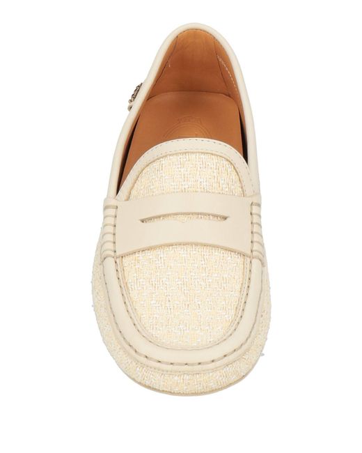 Tod's Natural Loafers