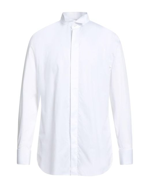 Camisa Tombolini de hombre de color White