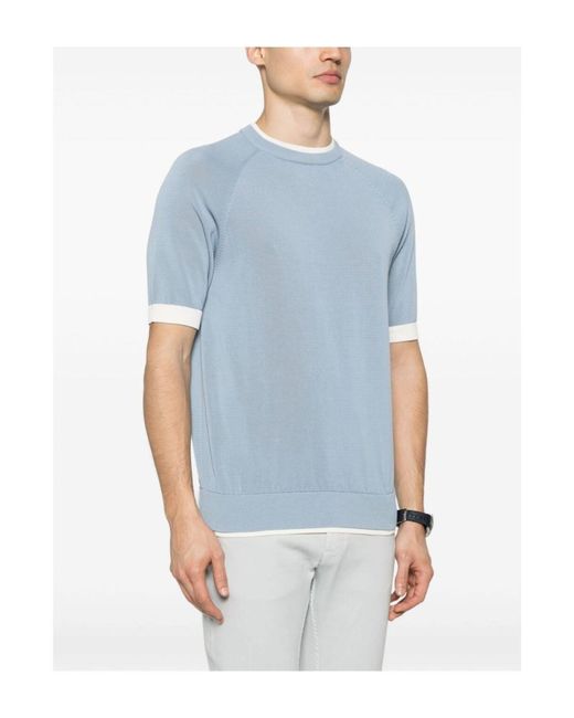 T-shirt Eleventy pour homme en coloris Blue