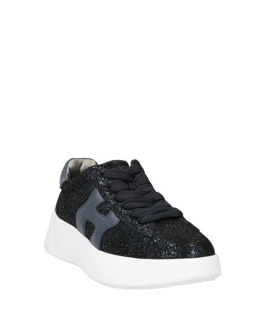 Hogan Blue Sneakers Leather