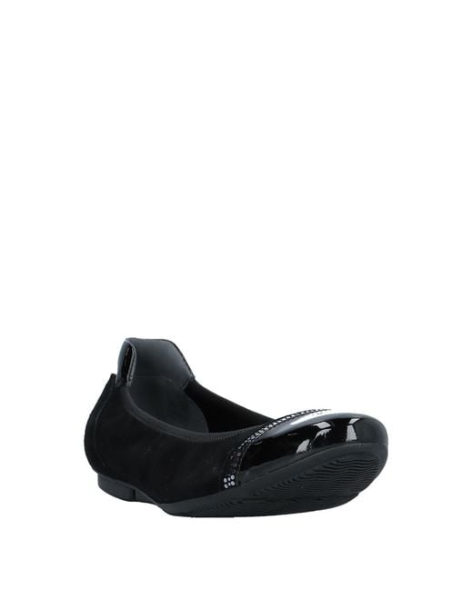 Hogan Black Ballet Flats
