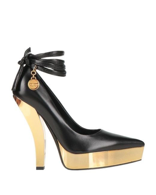 Tom Ford Metallic Pumps Sheepskin