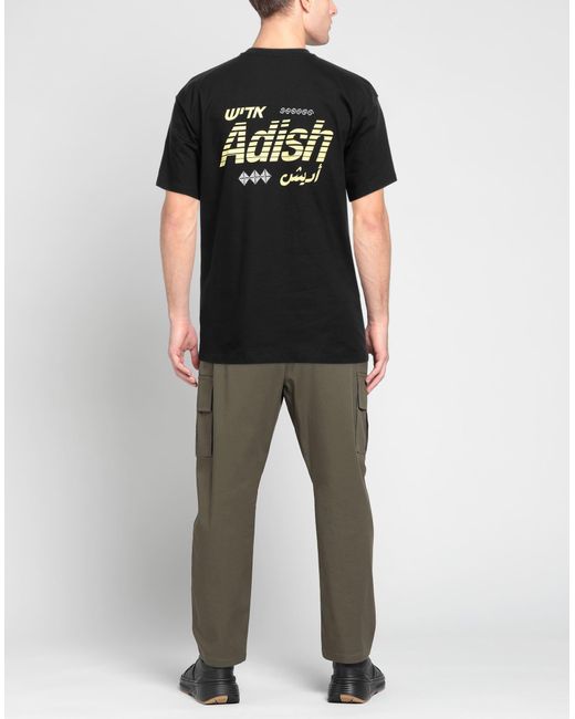 Camiseta Adish de hombre de color Black