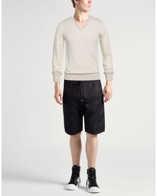 Pullover Moorer de hombre de color White