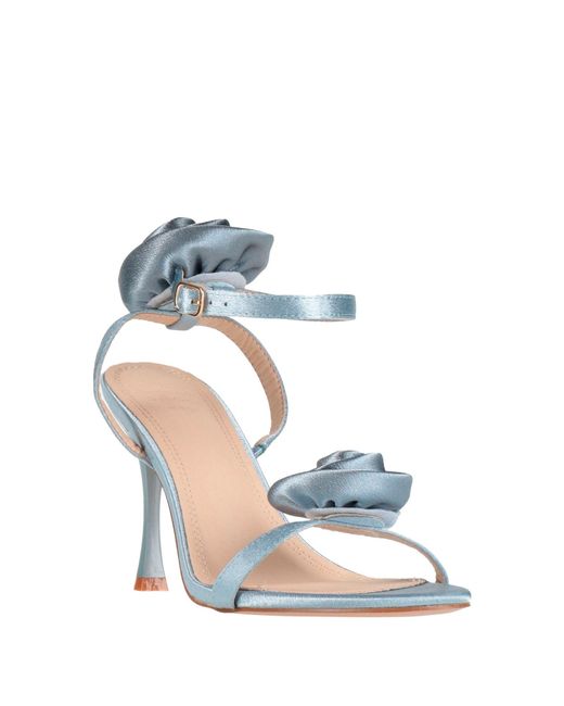 Twenty Four Haitch Blue Sandals