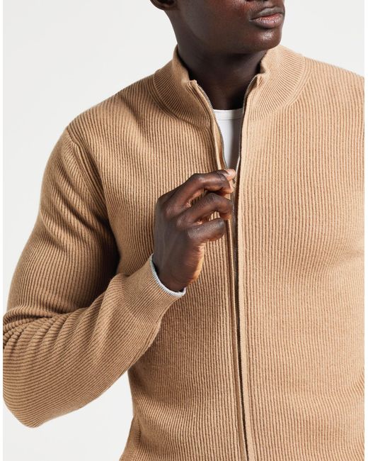 Fedeli Pink Light Cardigan Cashmere for men