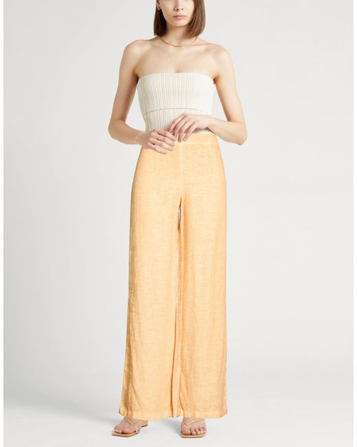 120% Lino Natural Pants