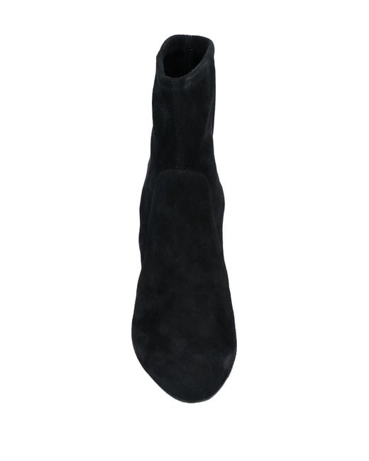 Stuart Weitzman Black Ankle Boots