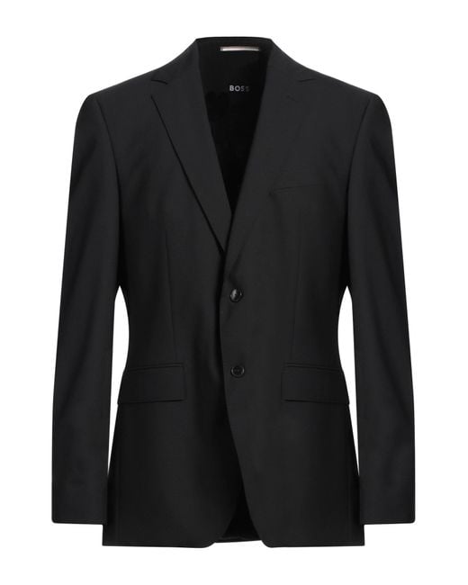 Boss Black Blazer Virgin Wool, Elastane for men