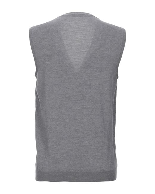 Zanone Gray Cardigans for men