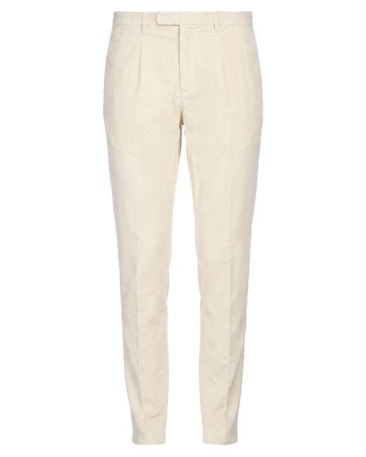 Boglioli Natural Pants Cotton, Modal, Elastane for men