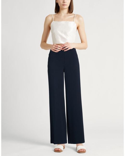 Aspesi Blue Pants Triacetate, Polyester