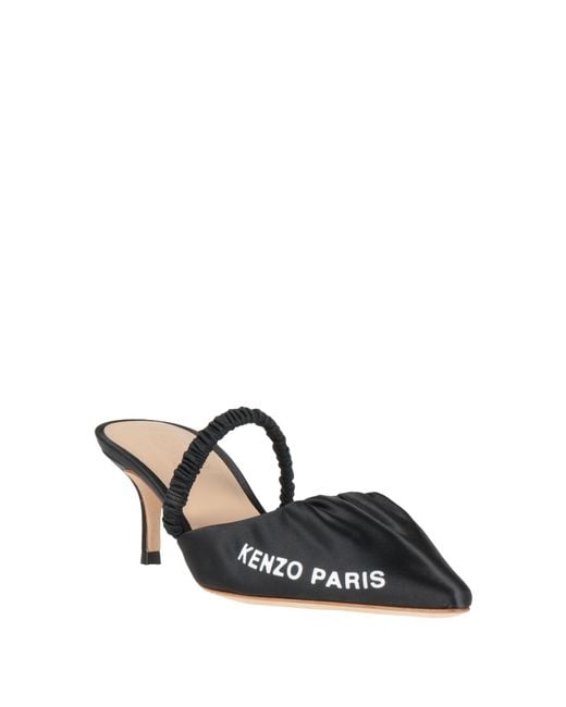 KENZO Black Mules & Clogs