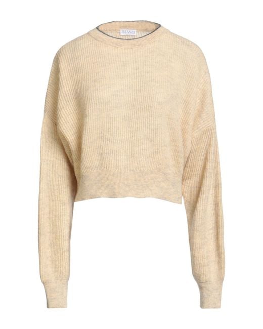 Brunello Cucinelli Natural Jumper
