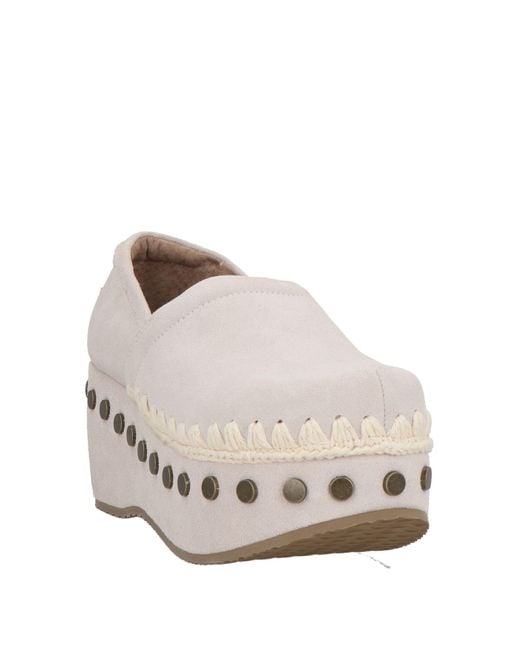 Mou Gray Mules & Clogs