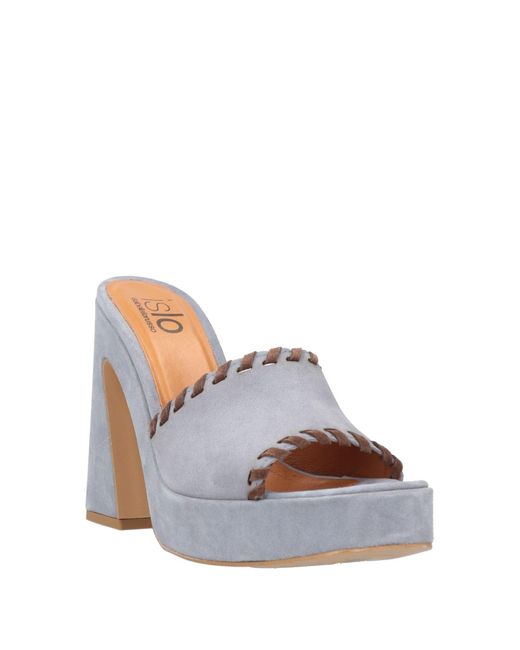 Islo Isabella Lorusso Gray Sandals