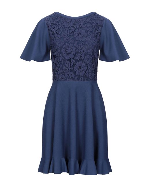 Valentino Garavani Blue Mini-Kleid