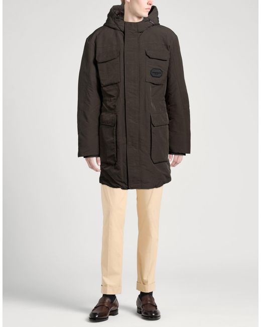 Emporio Armani Gray Puffer for men