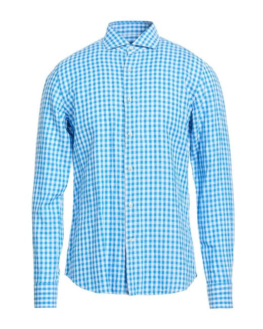 Savile Row Blue Shirt for men