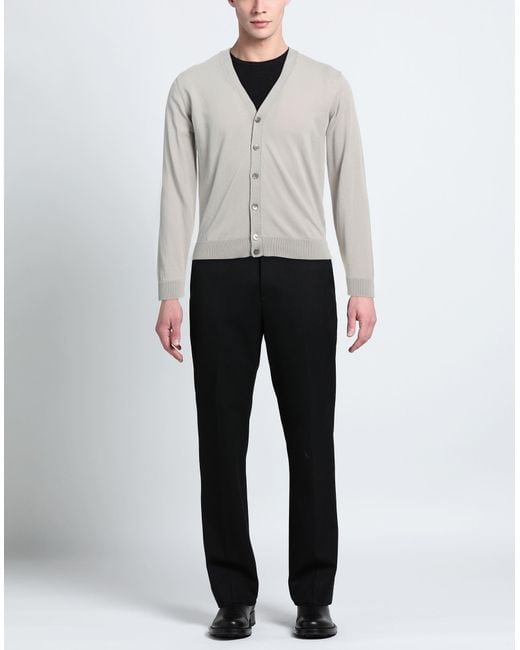 FILIPPO DE LAURENTIIS Gray Cardigan for men