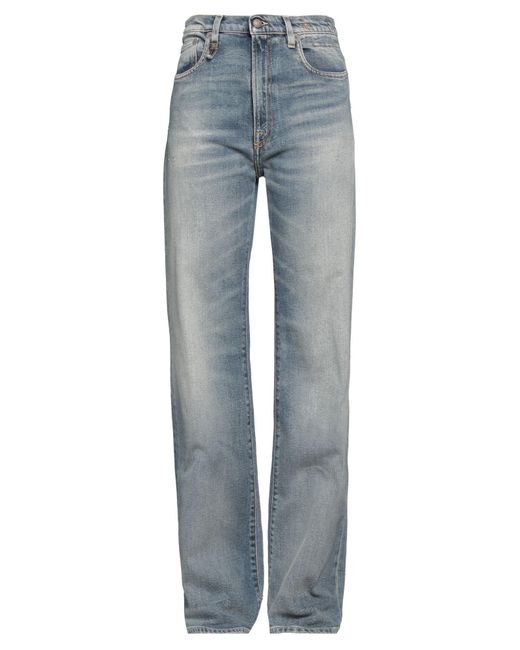 R13 Blue Jeans Cotton, Elastomultiester, Cow Leather