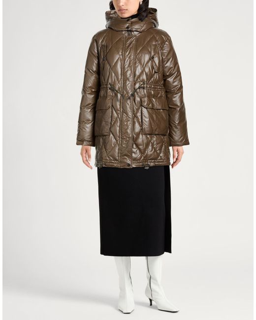 Semicouture Brown Puffer