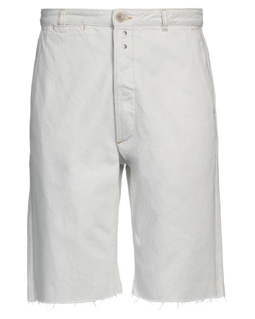 Maison Margiela Gray Denim Shorts for men