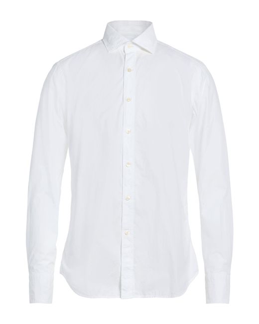 Tintoria Mattei 954 White Shirts for men