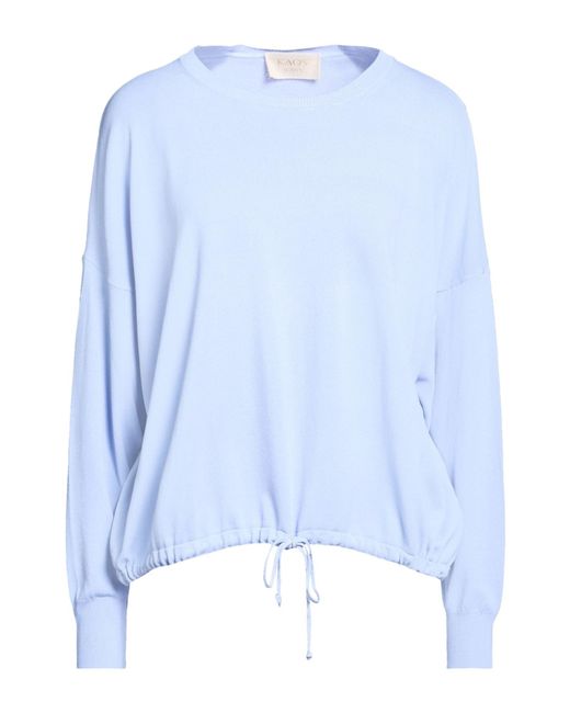 Kaos Blue Sweater Viscose, Polyamide