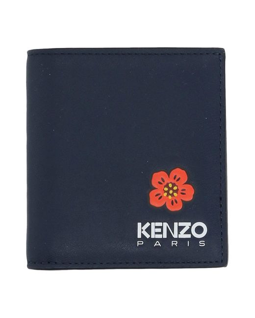 KENZO Blue Wallet for men