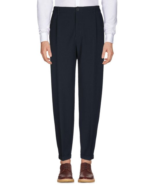 ARMANI EXCHANGE Blue Trouser for men