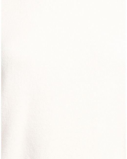 Nora Barth White Turtleneck Viscose, Polyester, Elastane