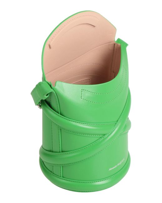 McQueen Green Cross-body Bag